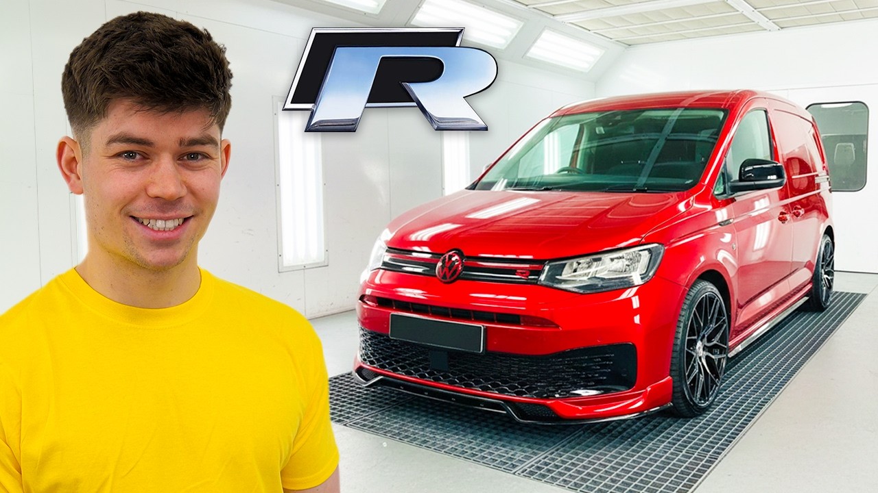 I TRANSFORMED MY VAN INTO A VW CADDY R
