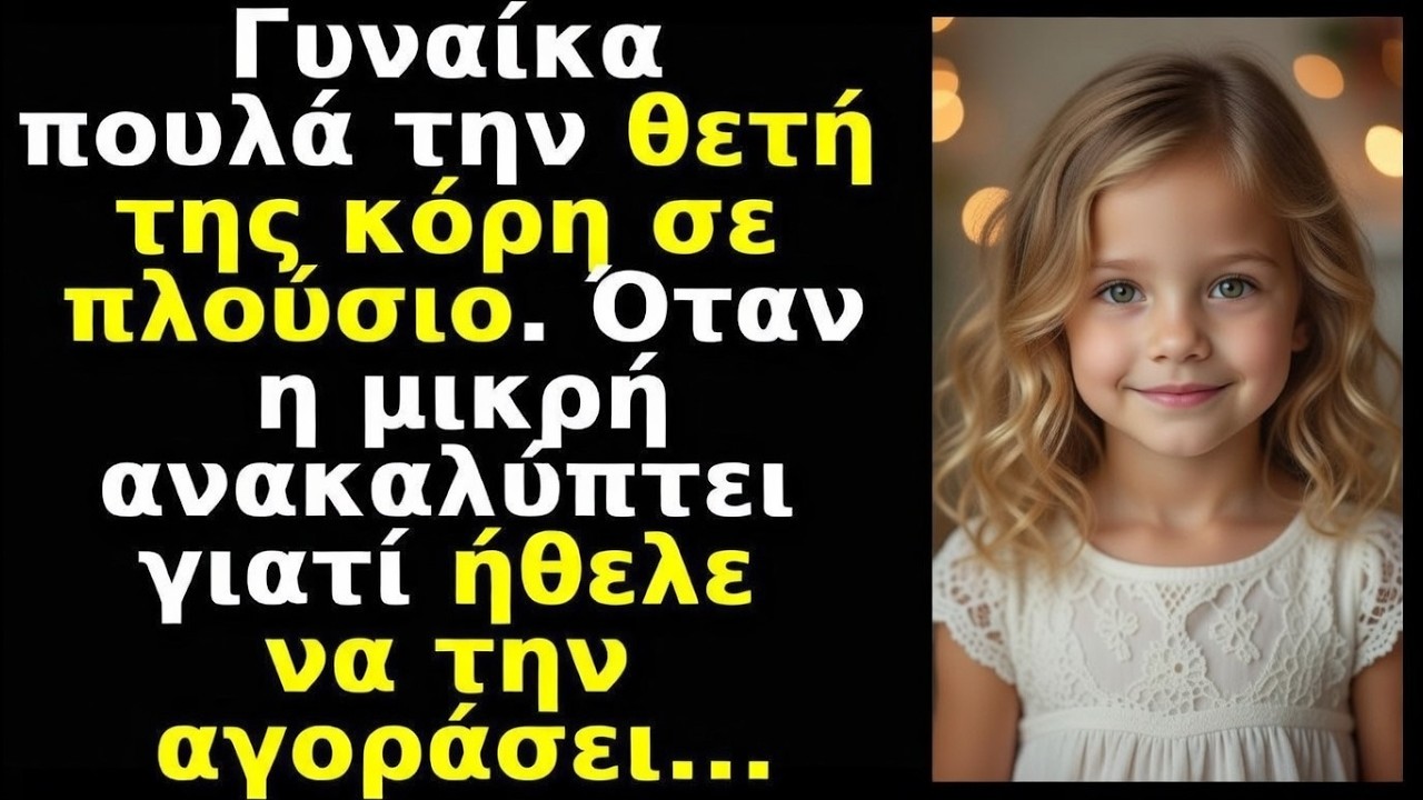 Γυναίκα πουλά τη θετή της κόρη σε ΠΛΟΥΣΙΟ — όταν η μικρή έμαθε ΓΙΑΤΙ, πάγωσε