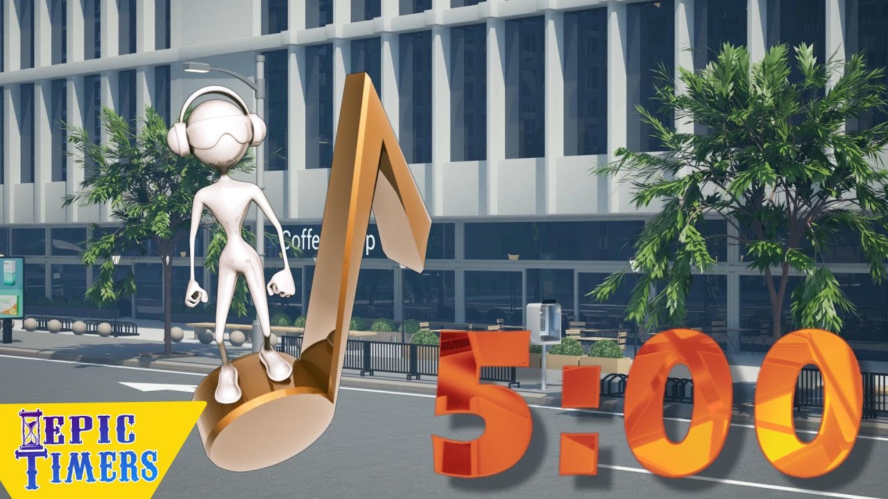 5 Minute Timer in a Magical Music Portal!