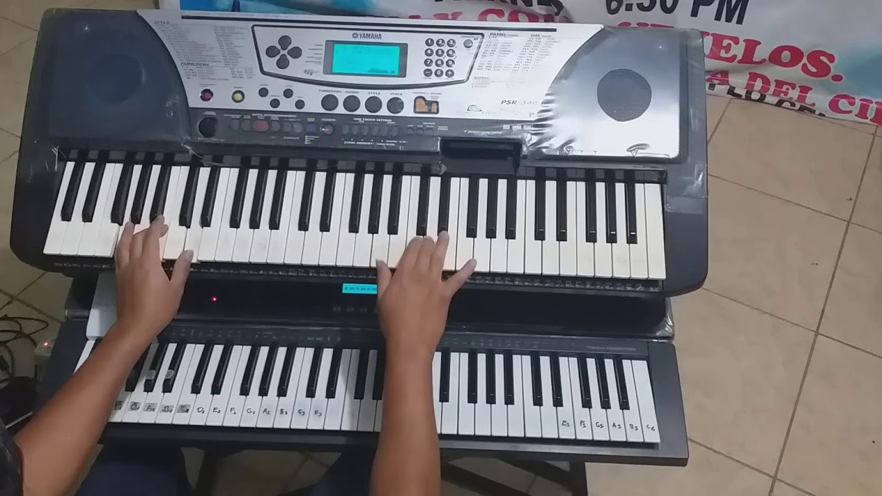 Elionay (La unción en mi vida, Yo danzaré, Yo te amo ,etc) Vol2-Cover de teclado