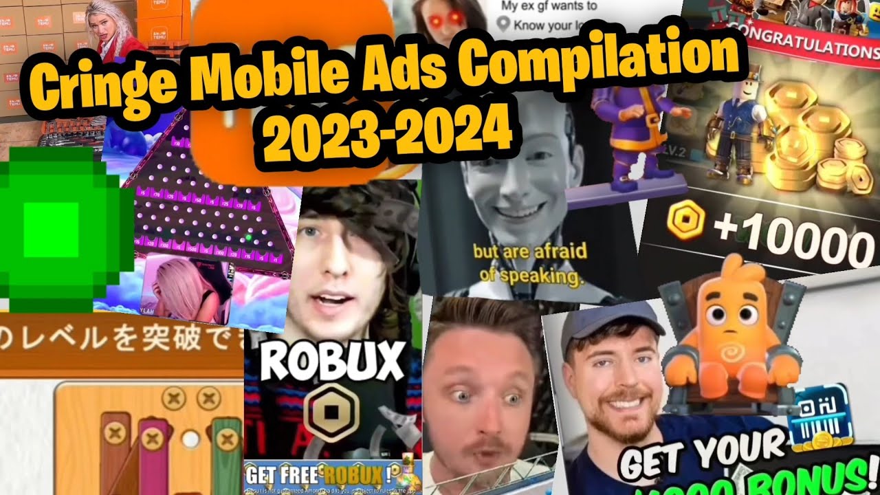 Cringe Mobile Ads Compilation 2023-2024