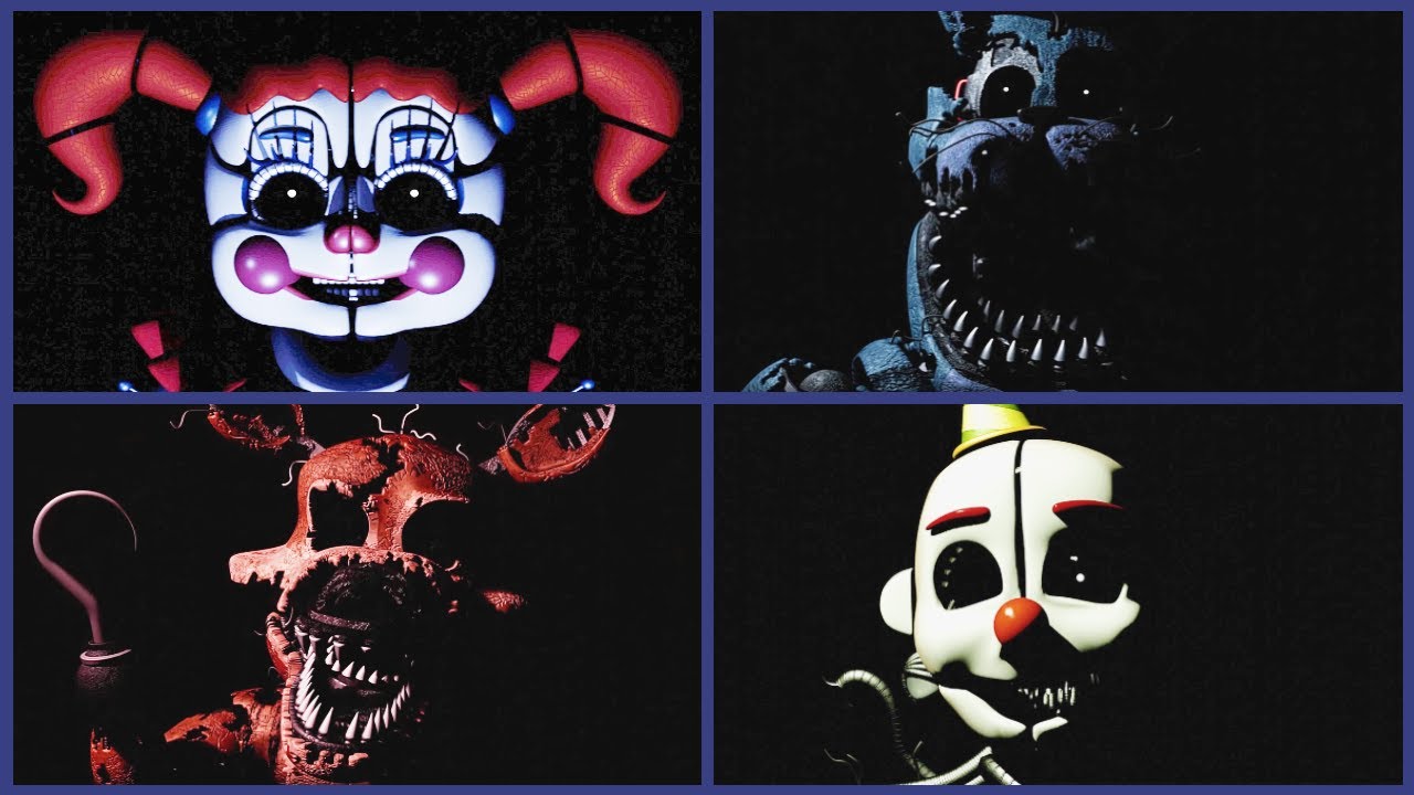 FNaF Rare Screens Animated (PART 2)