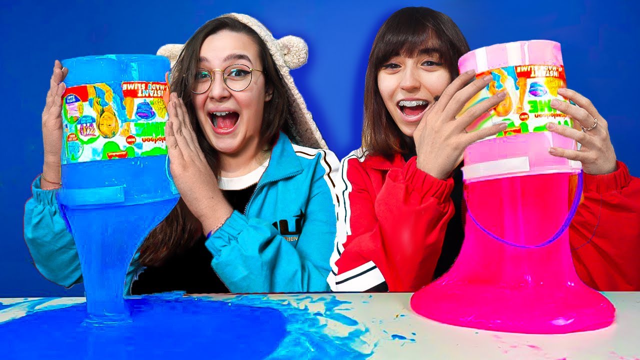ROBY POLAR E JENNY CREANO IL LORO PRIMO SLIME NELLA VITA REALE!