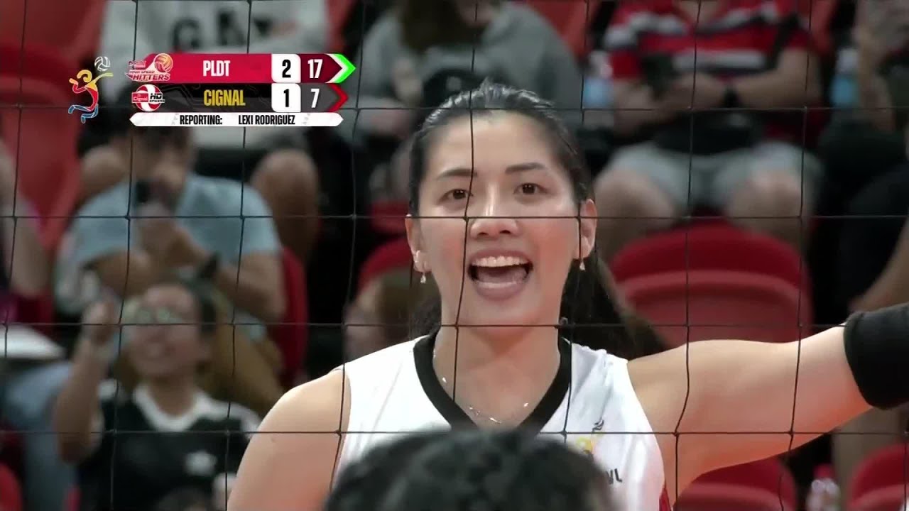 Vanie Gandler BLOCKS Kim Dy in Set 4 for Cignal vs. PLDT 🙅🏽&zwj;♀️ | 2024-25 PVL ALL-FILIPINO CONFERENCE