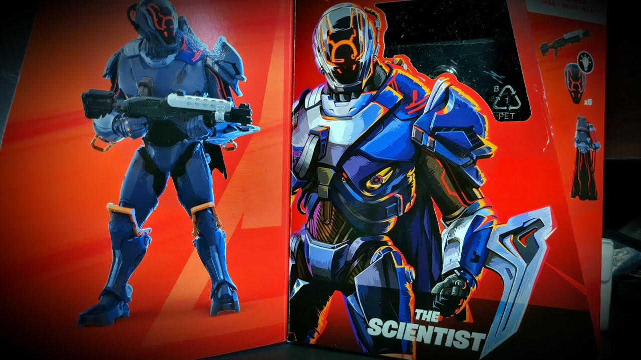 Fortnite The Scientist The Seven Collection Hasbro Exclusive Rese&ntilde;a en Espa&ntilde;ol Castellano Espa&ntilde;a