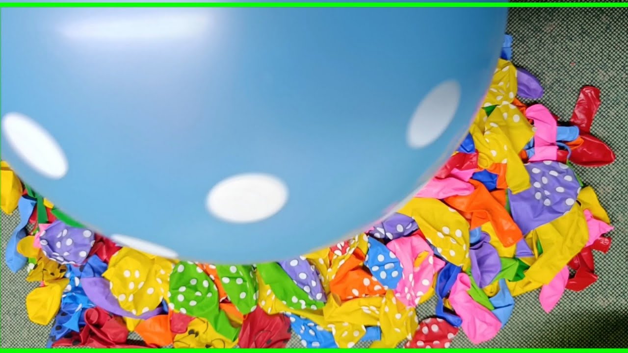 Smiley & Polka Dot Balloons ASMR | Electric Balloon Inflation Satisfying Video