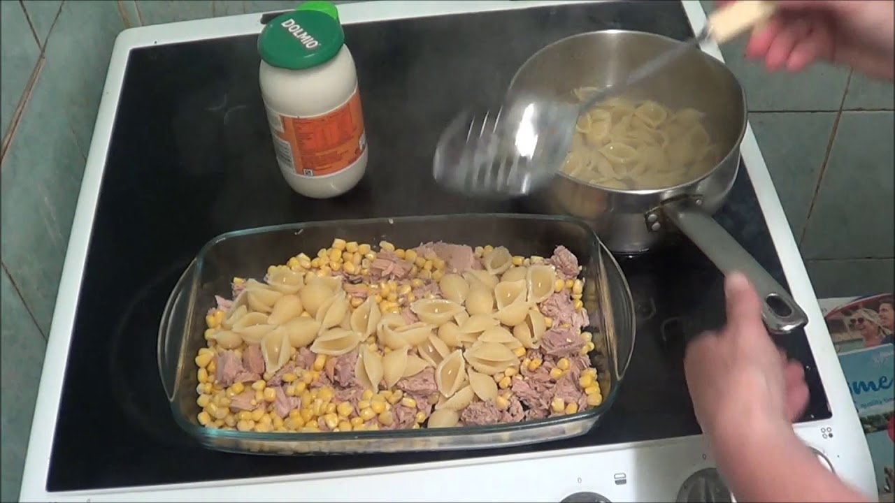 Redo Tuna Sweetcorn Pasta Bake