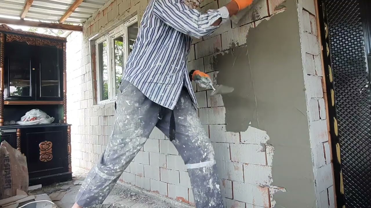 HAZIR ÇİMENTO SİVA UYGULAMASI,  HAZIR SIVA NASIL YAPILIR