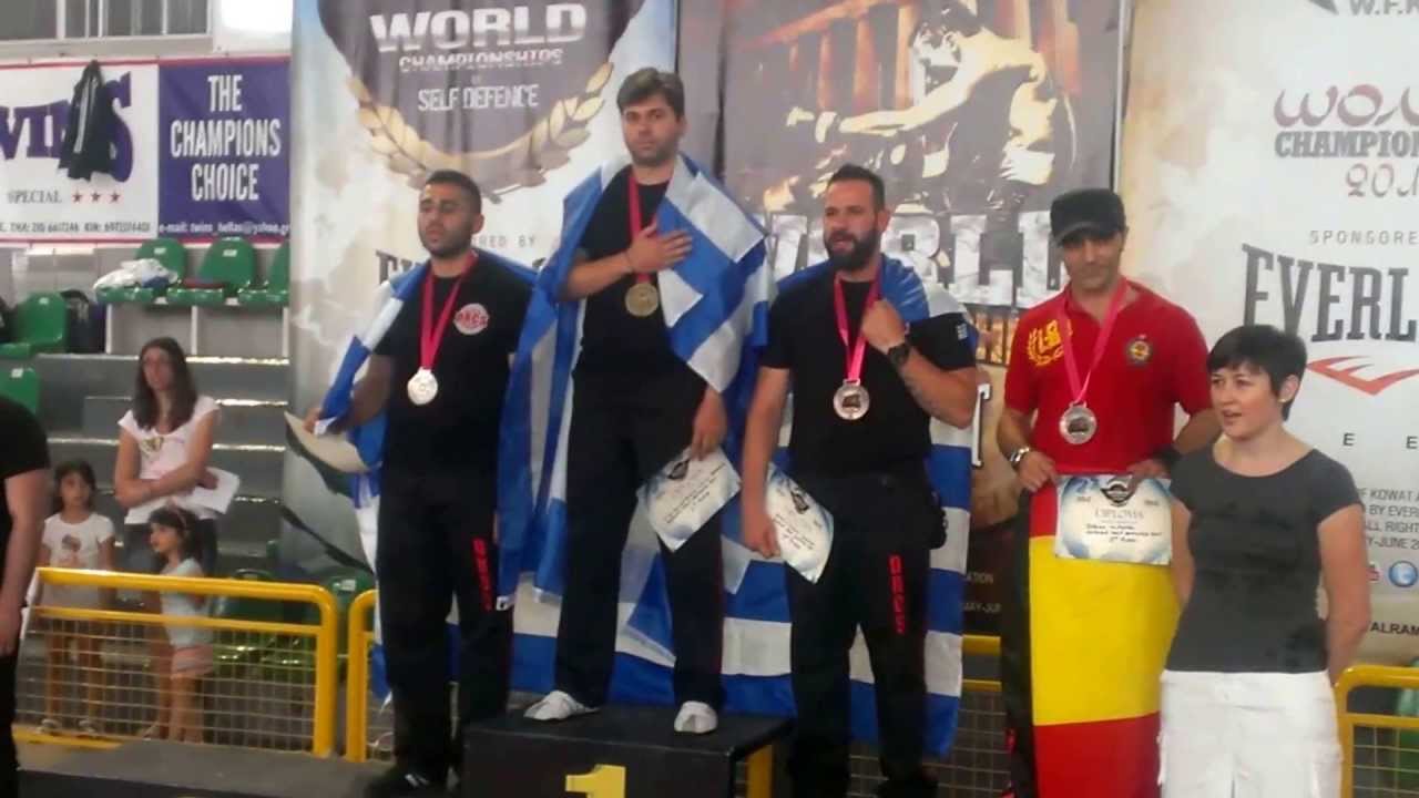 DRCS DREAM TEAM GOLD METALL  DIMITRAKOPOULOS, SELF DEFENCE ISDO 2013