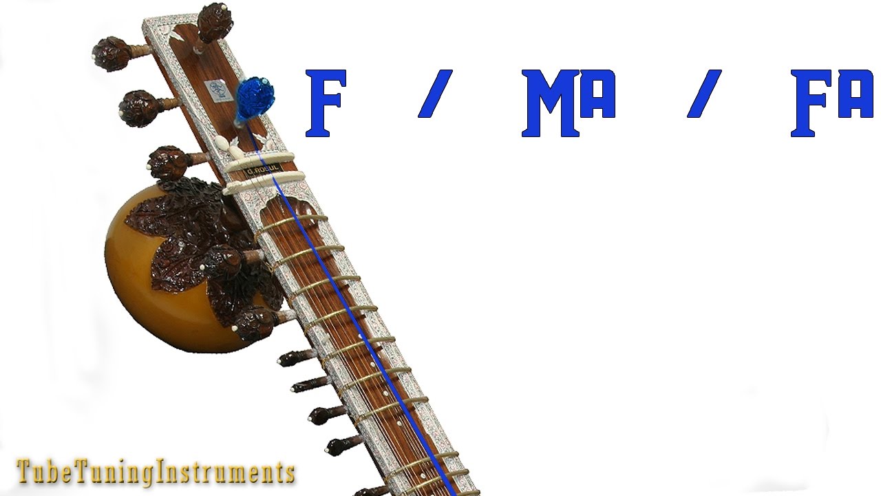 TUNING SITAR (Standard tuning) C