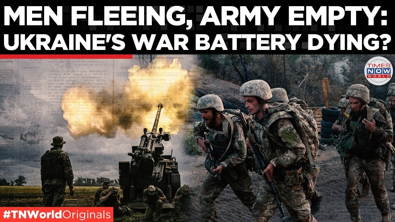 KYIV IN TOTAL CHAOS: Young Men Abandon The War Torn Ukraine As Russia Advances | Times Now World