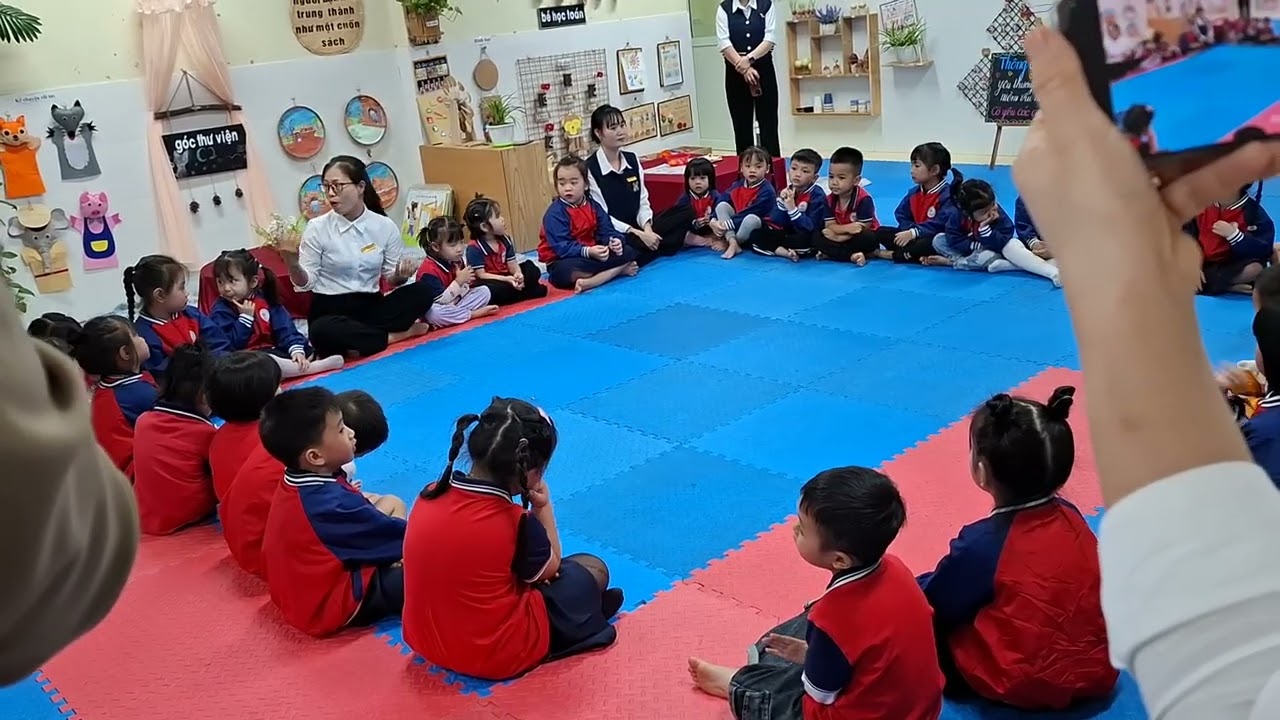 Chuyên đề trường mầm non Phú Châu: Hoạt động góc
