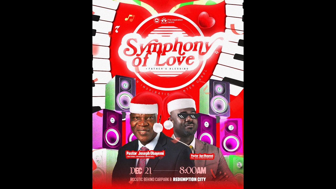 SYMPHONY OF LOVE // CAROL SERVICE // 21TH DECEMBER 2025