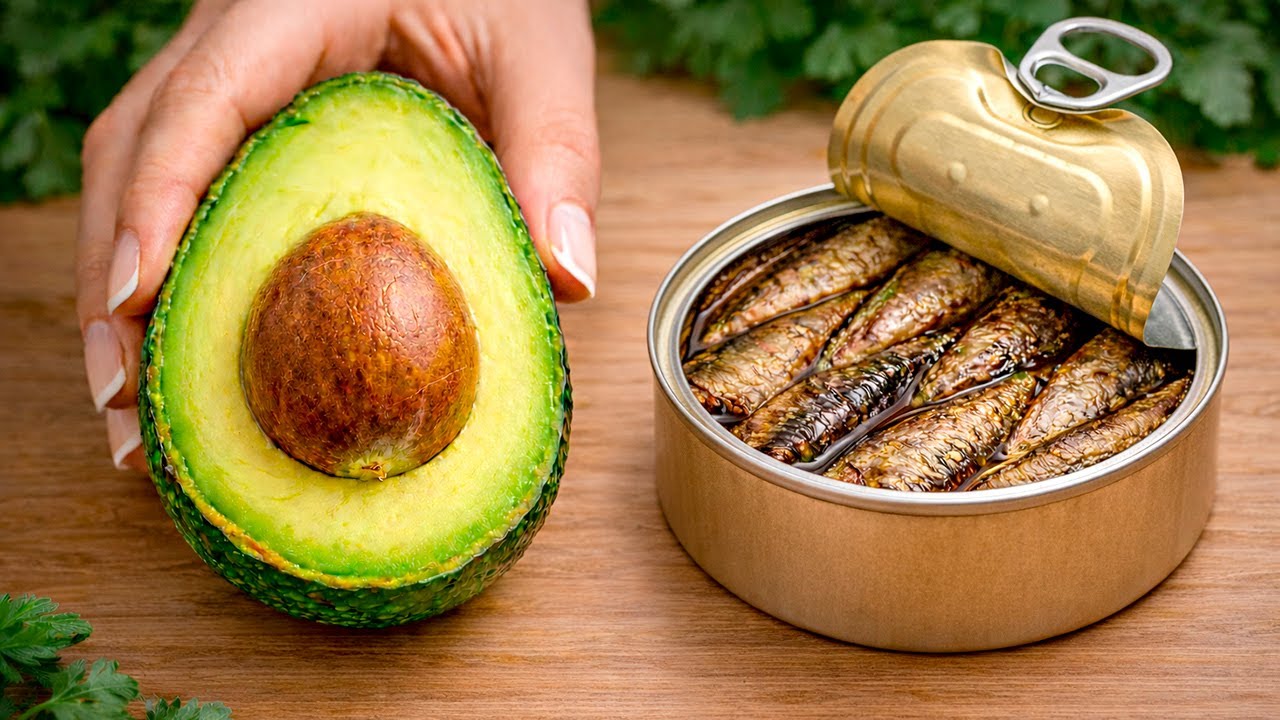 Es ist so lecker! Ein Freund aus Spanien hat mir beigebracht, wie man Avocado so lecker kocht!