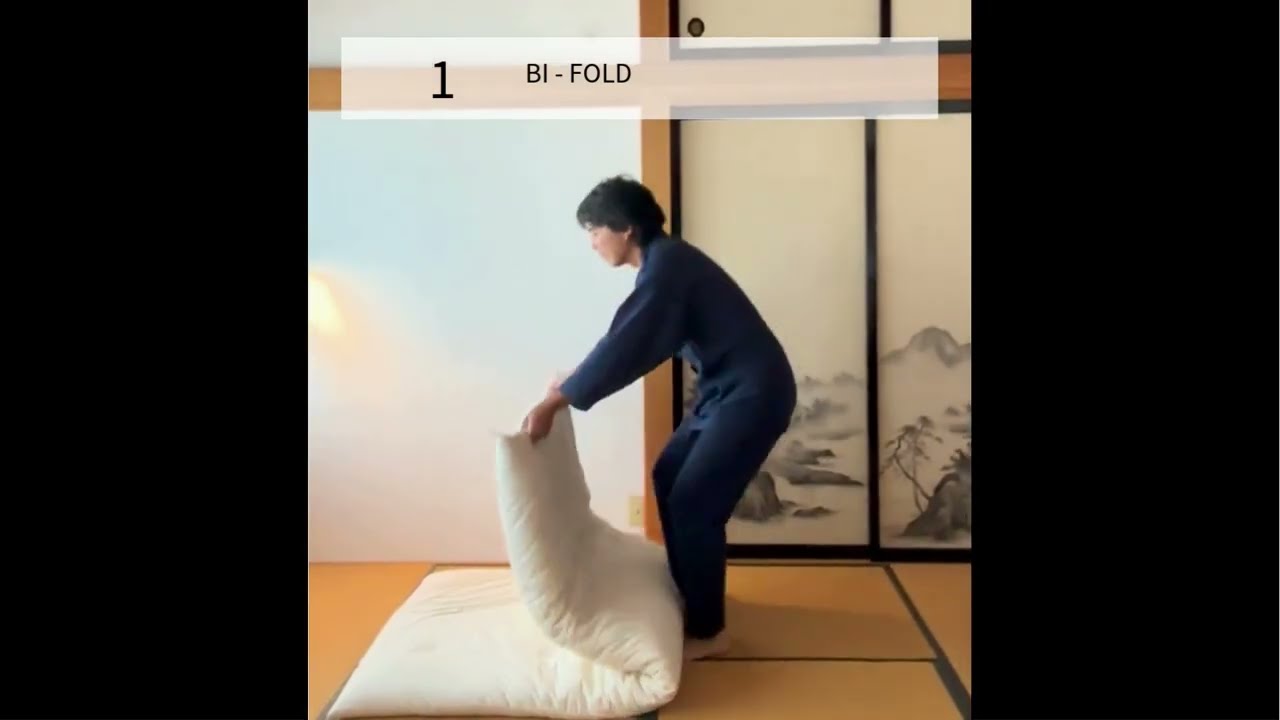 How to Fold Our Futon Mattress