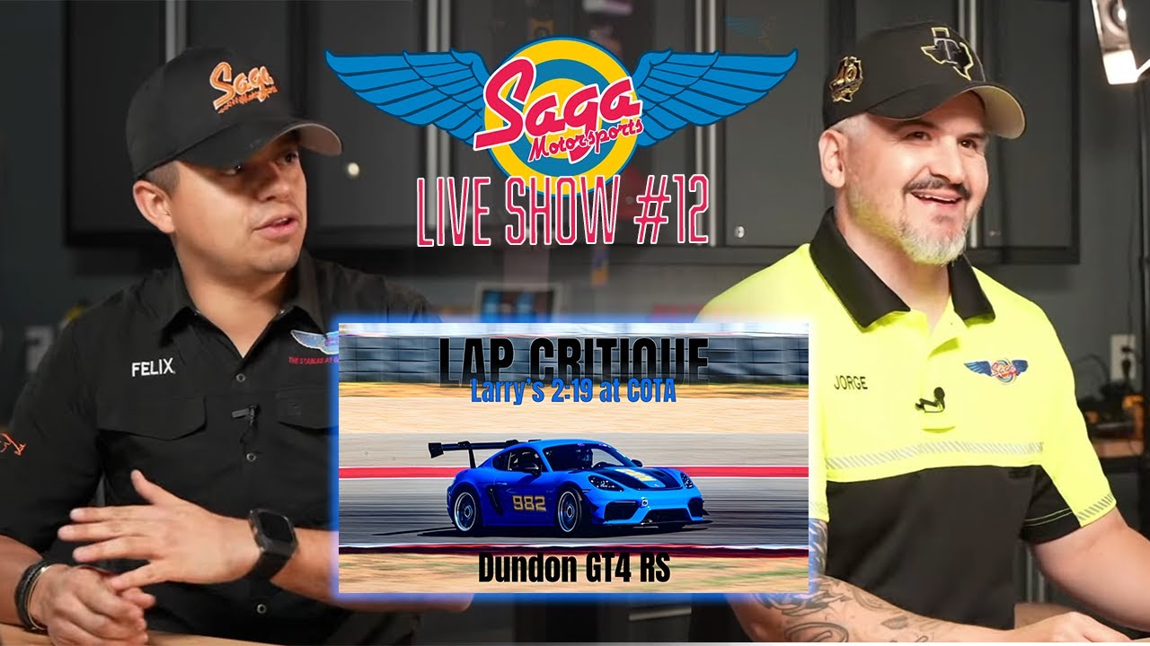 Can we help this viewer gain some laptime? SAGA Live Show 12