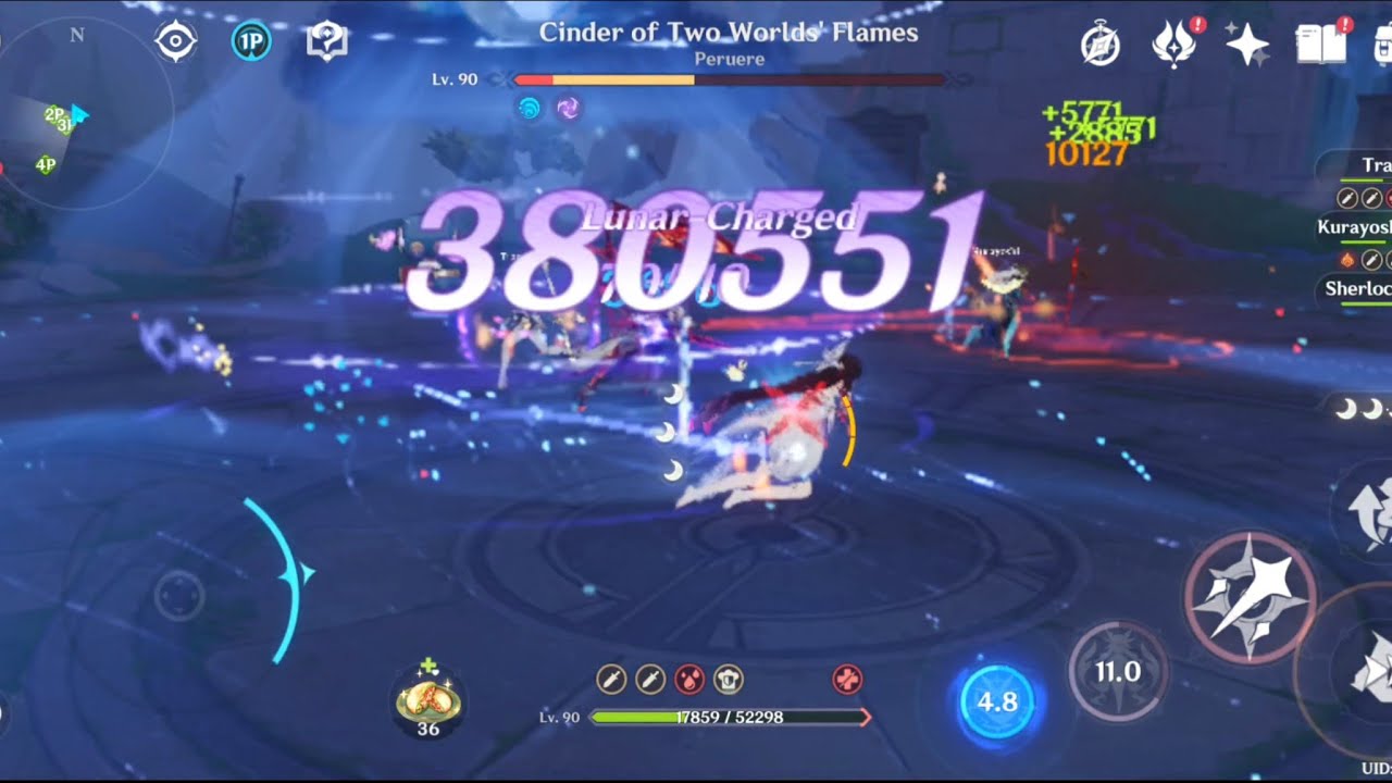 Weekly boss fight Redmi 10 5G 6/128 test genshin impact | week 147