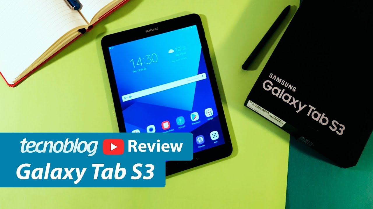 Galaxy Tab S3 - Review Tecnoblog