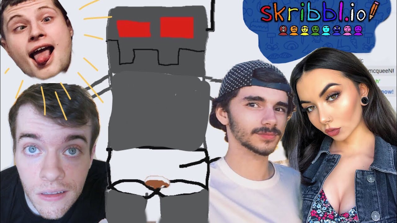 Graser Forgets This is a PG Channel! // Skribbl.io with Hbomb, Kiingtong & Graser