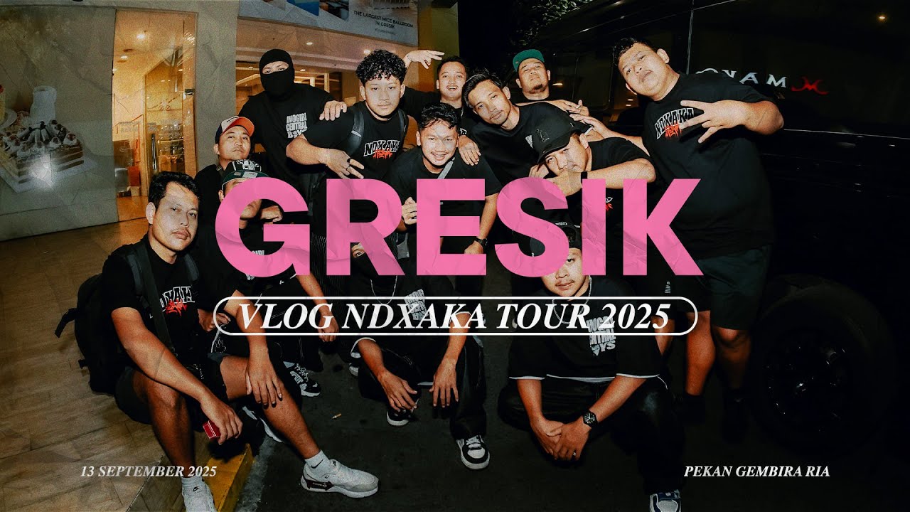 VLOG PEKAN GEMBIRA RIA GRESIK - NDX AKA TOUR 2025