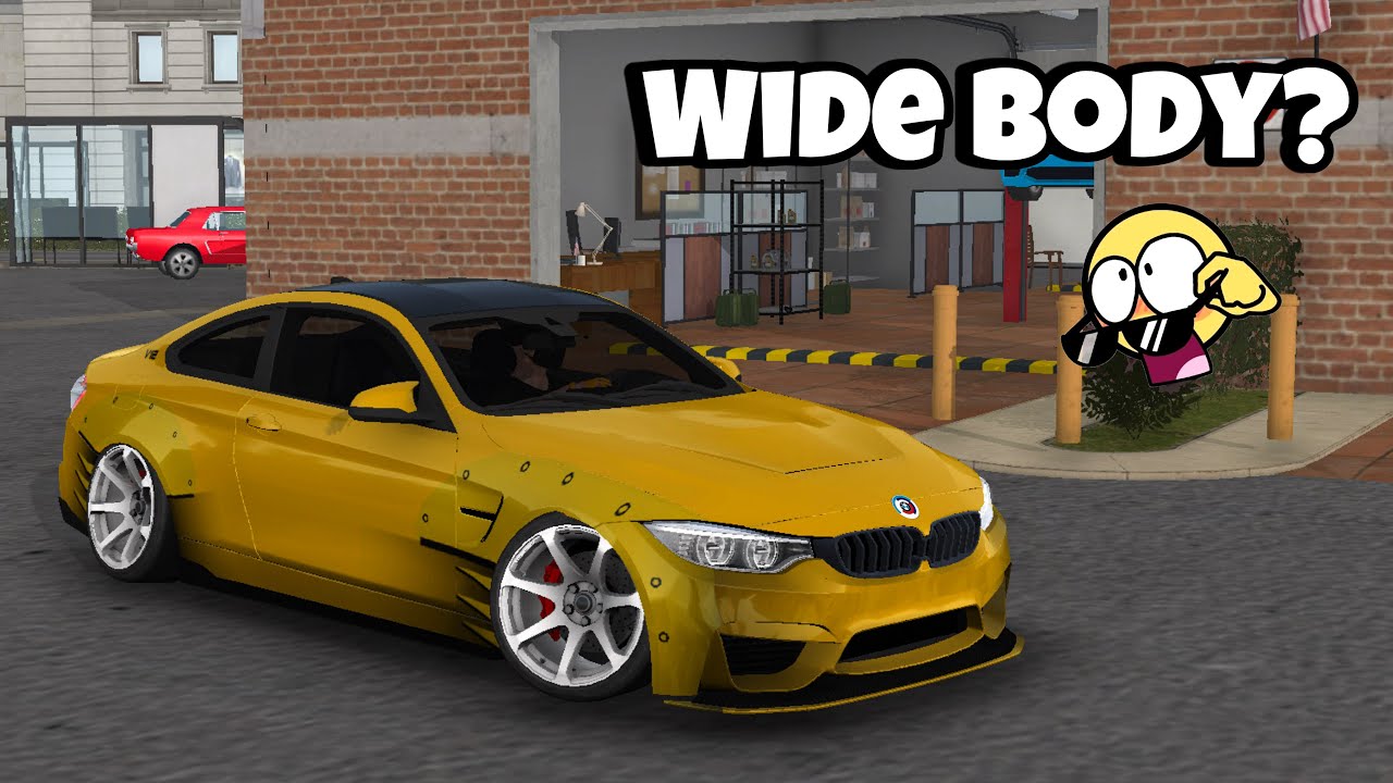 BMW m4|Wide body kit design |Full tutorial 🤩🥶