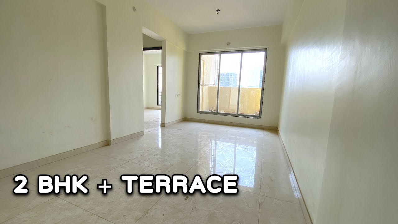 A 2 bhk terrace flat for sale in Navi Mumbai for rs 80 lakhs | Arahant real estate