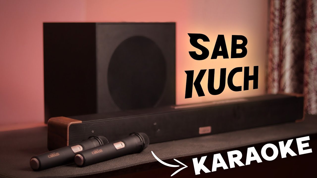 Saregama Carvaan MusicBar Karaoke 🔊 120W 🔊 UNBOXING & REVIEW + SOUND TEST | Best Karaoke Soundbar💪