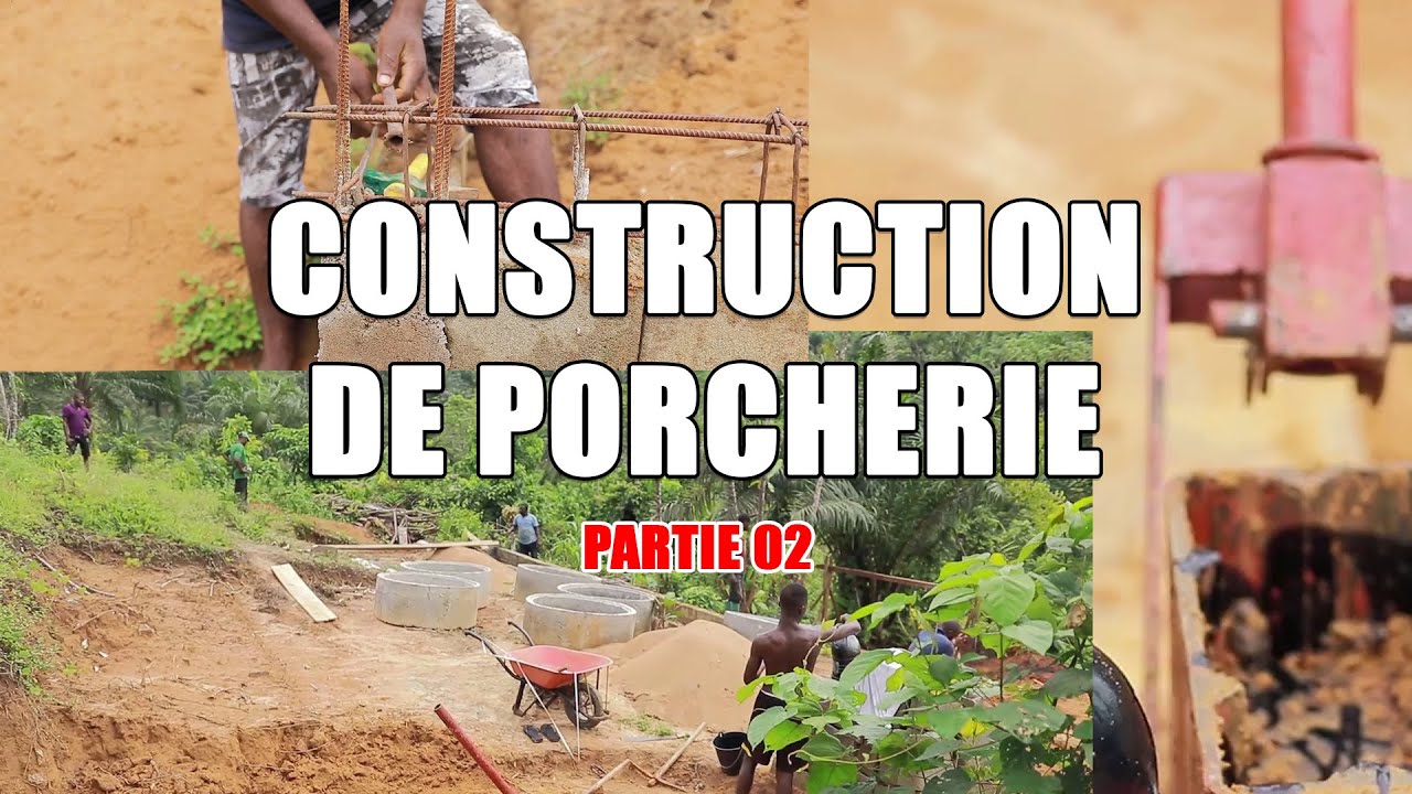 CONSTRUCTION DE PORCHERIE partie 02