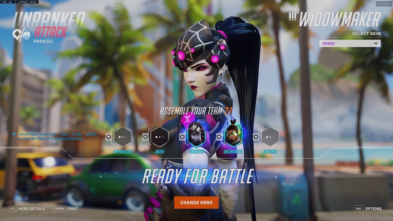 Widow Maker No Commentary Overwatch 2 (PC 1080p 60)