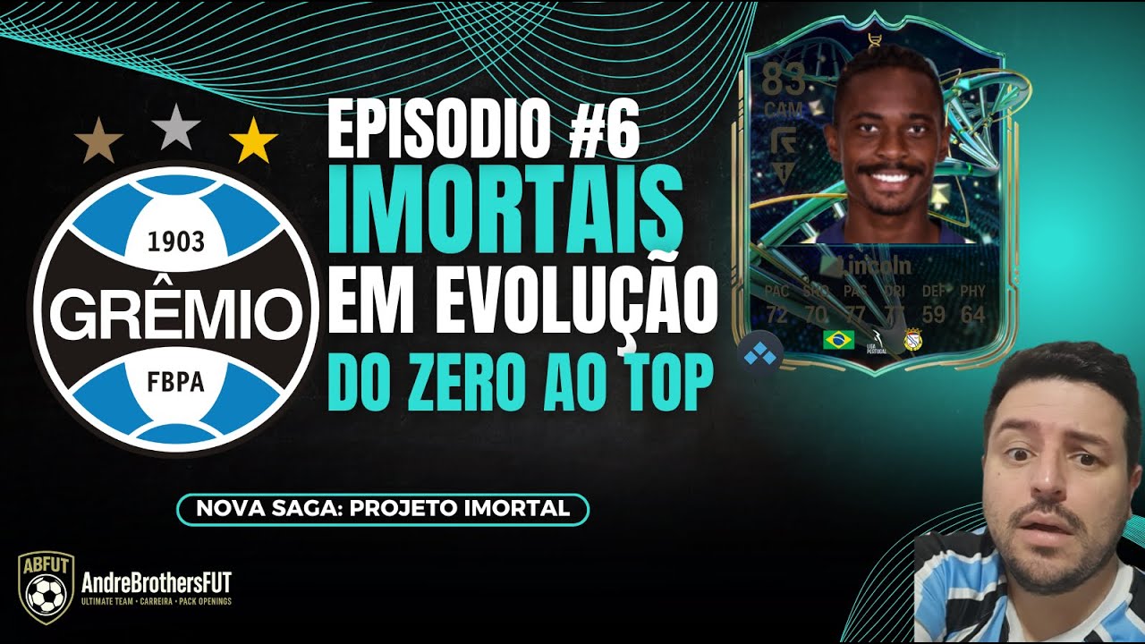 IMORTAIS EM EVOLUÇÃO EP.06 ⭐ Lincoln Virou ESPECIAL! | Time Tá Ficando MÍTICO