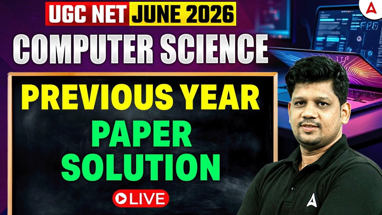 UGC NET Computer Science | UGC NET Computer Science Previous Year Paper Solution By Mayank Sir