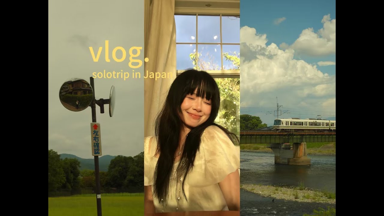 ⛩️Solo trip to Osaka, Kyoto in Japan!