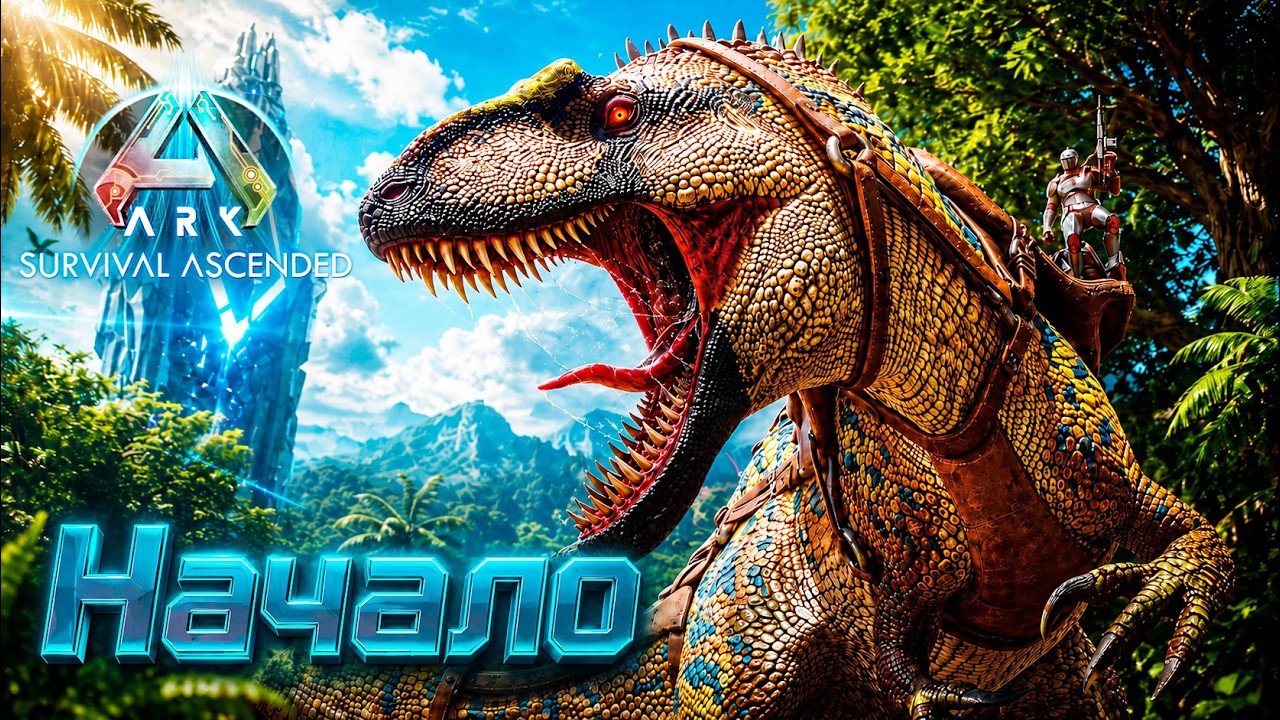 НАЧАЛО Выживания - ARK Survival Ascended - Остров