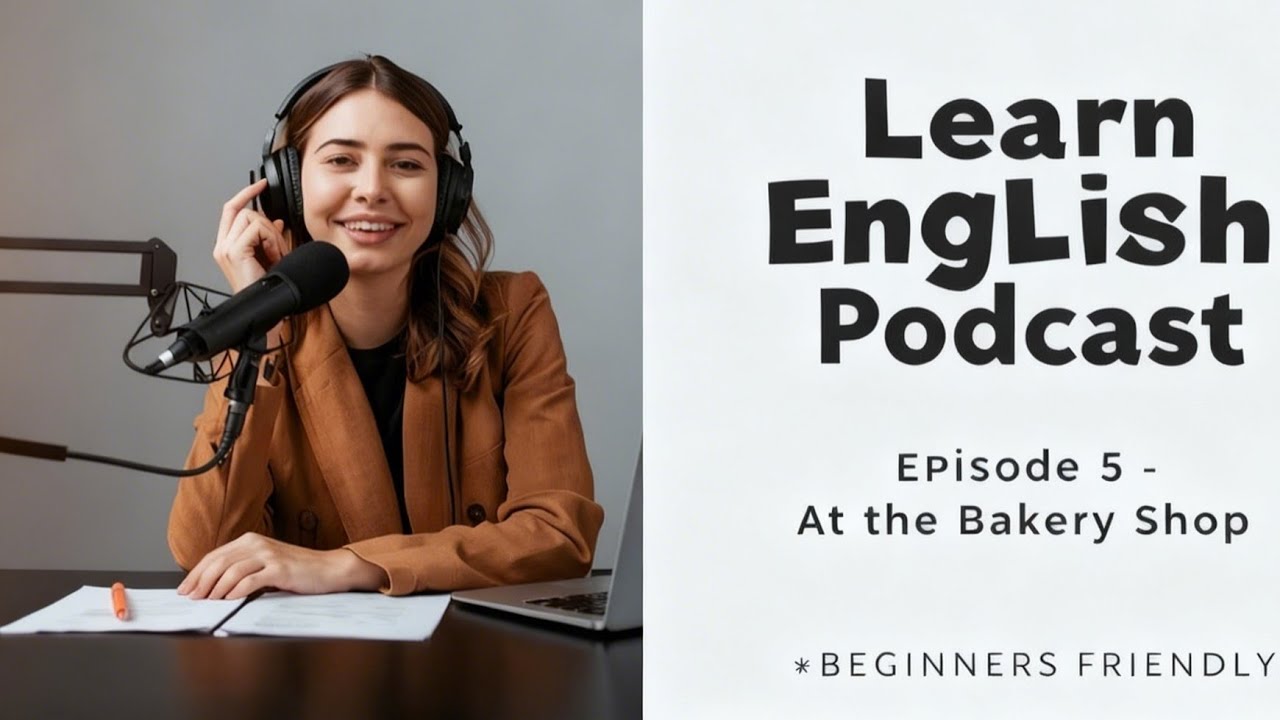 Shadowing Practice at the Bakery | English Easy Podcast | Beginner Listen & Repeat