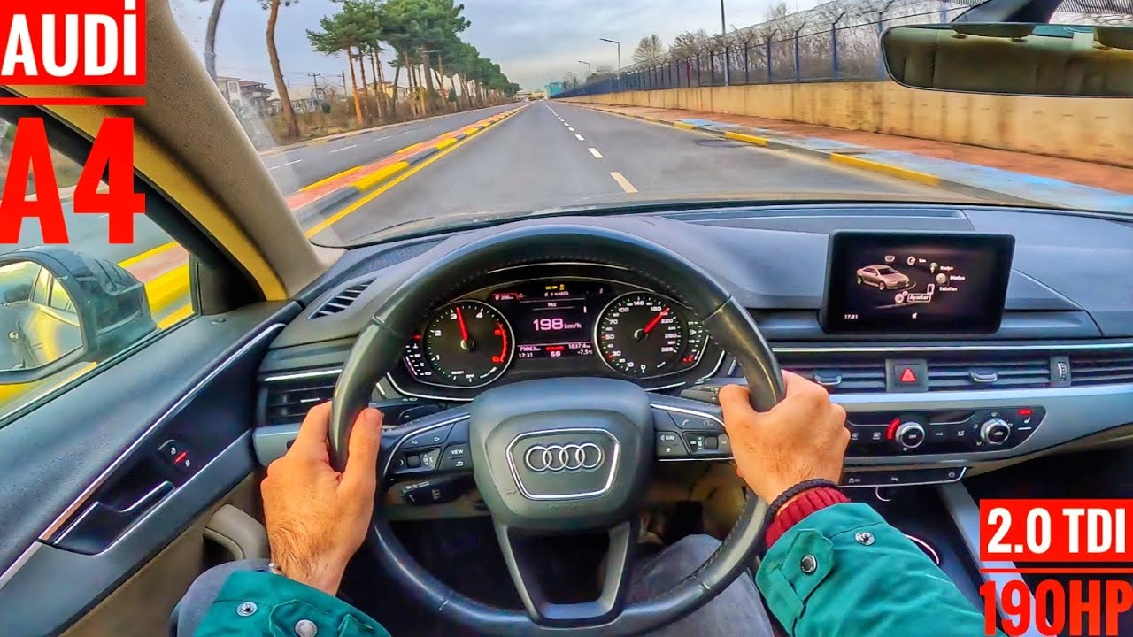 AUDİ A4 2.0 TDI 190HP QUATTRO DEĞİL | KUŞLAR ÖNÜMÜZE ATLADI | ÖN ÇEKER A4 | 0-100 HIZLANMASI NASIL?