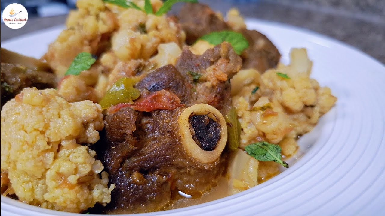 Gobi Gosht Recipe | Meat & Couliflower | Ammi's Cookbook 
