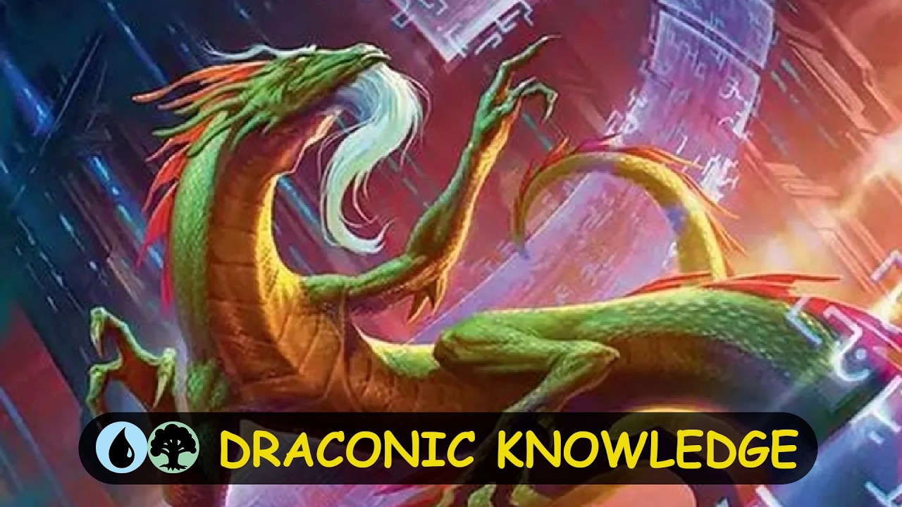 Simic Omniscience Got A Scary New Dragon (MTGA TMT Standard 4)