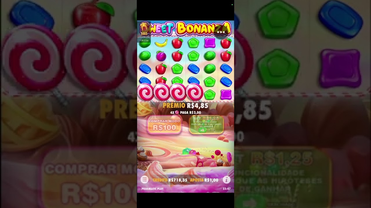 Comprando Rodadas Gr&aacute;tis, Slot Sweet Bonanza!