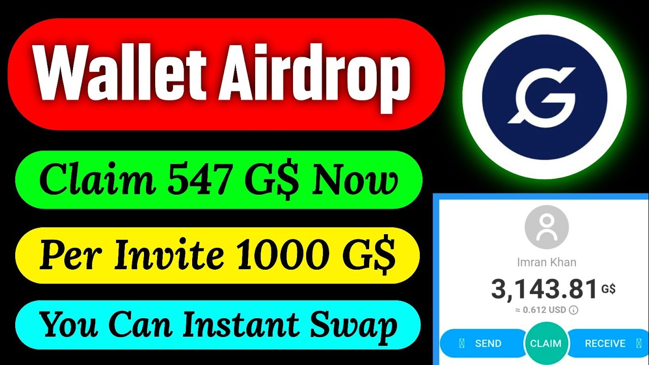 New GoodDollar Wallet Airdrop || Claim 500 G$ Instant || You Can Swap Instant