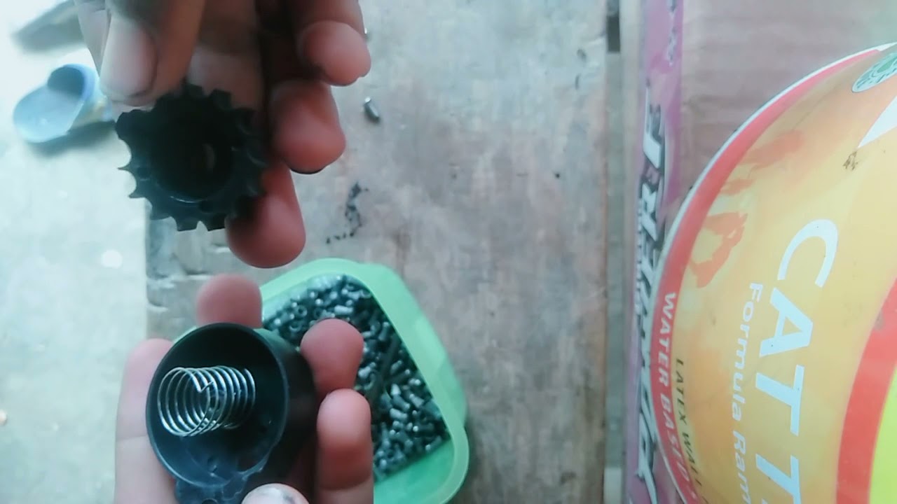 cara memperbaiki magazine senapan pcp yang eror.