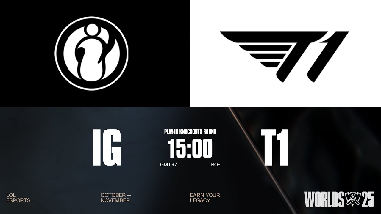 [TH] IG vs T1 | WORLDS 2025 | Play-Ins