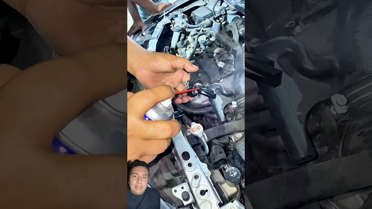 Limpiar el sensor Maf en caso de fallas o motor inestable #mecanica #autos #taller