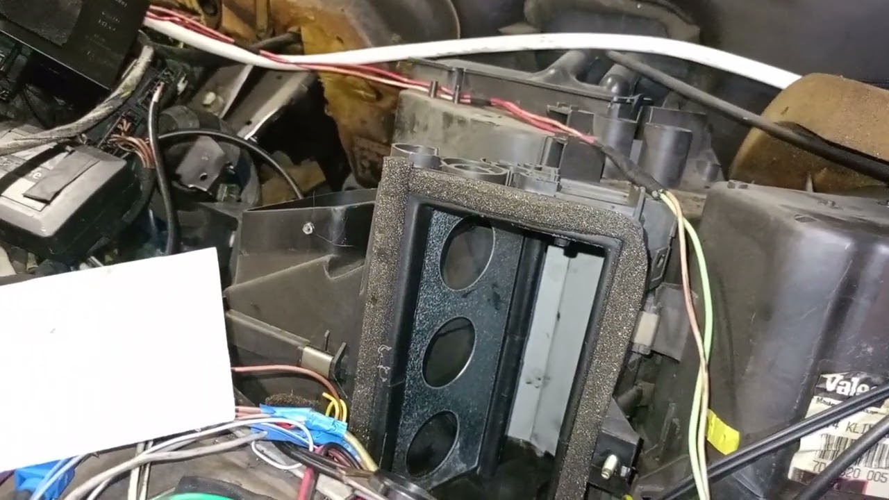 VW T4 SYNCRO жесть из жести печка салона