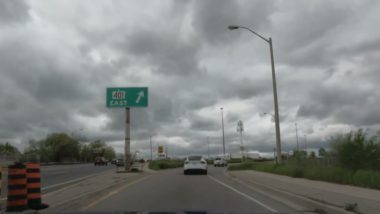 Driving from Scarborough, Ontario to New Seaton, Pickering, Ontario