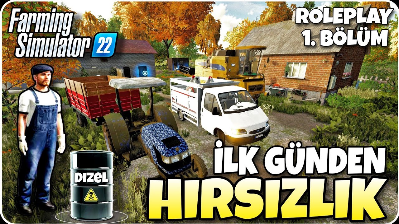 KÜÇÜK BİR KÖY HAYATI HAVASINDA ROLEPLAY SERİMİZE BAŞLADIK | #RP1 #fs22
