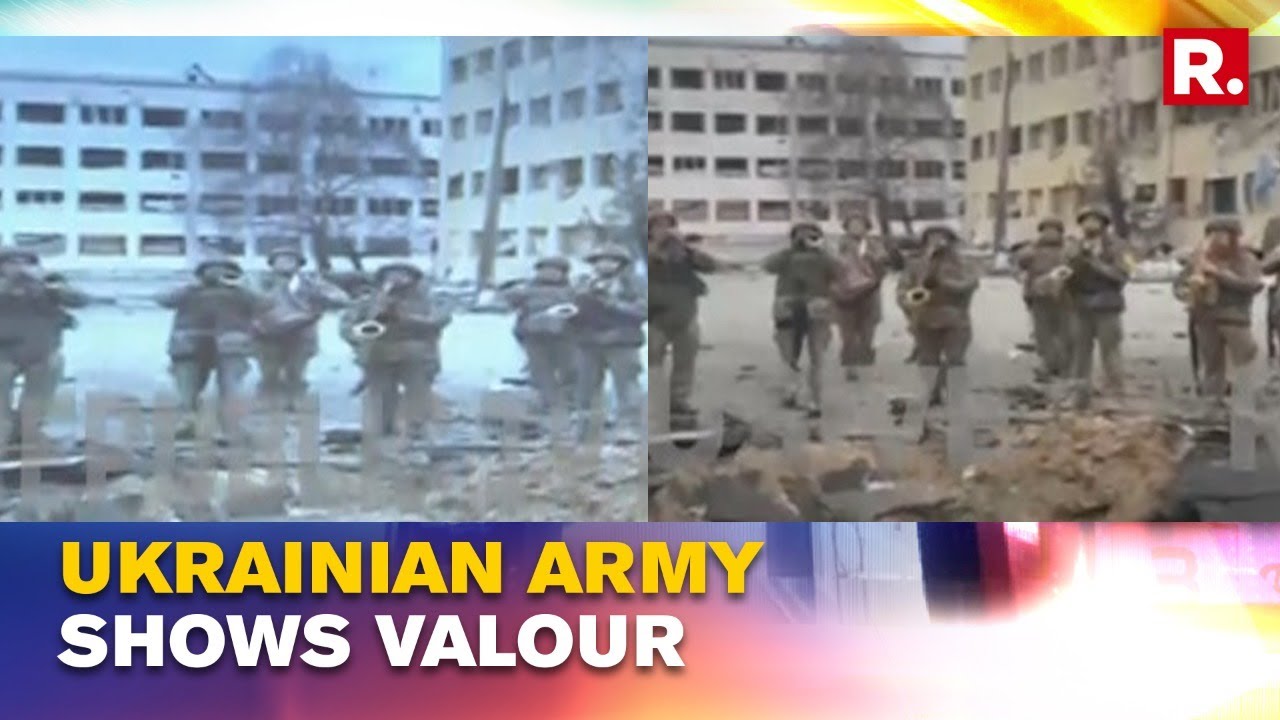 Russia-Ukraine War: Ukrainian Army Plays National Anthem As Russia Warns Of More Attacks