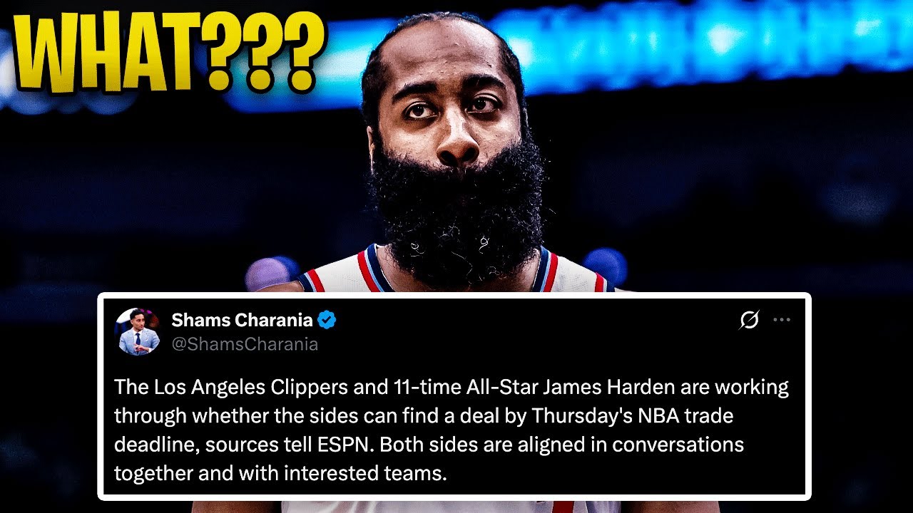 James Harden Potentially to the Cavs for Darius Garland... WHAT??
