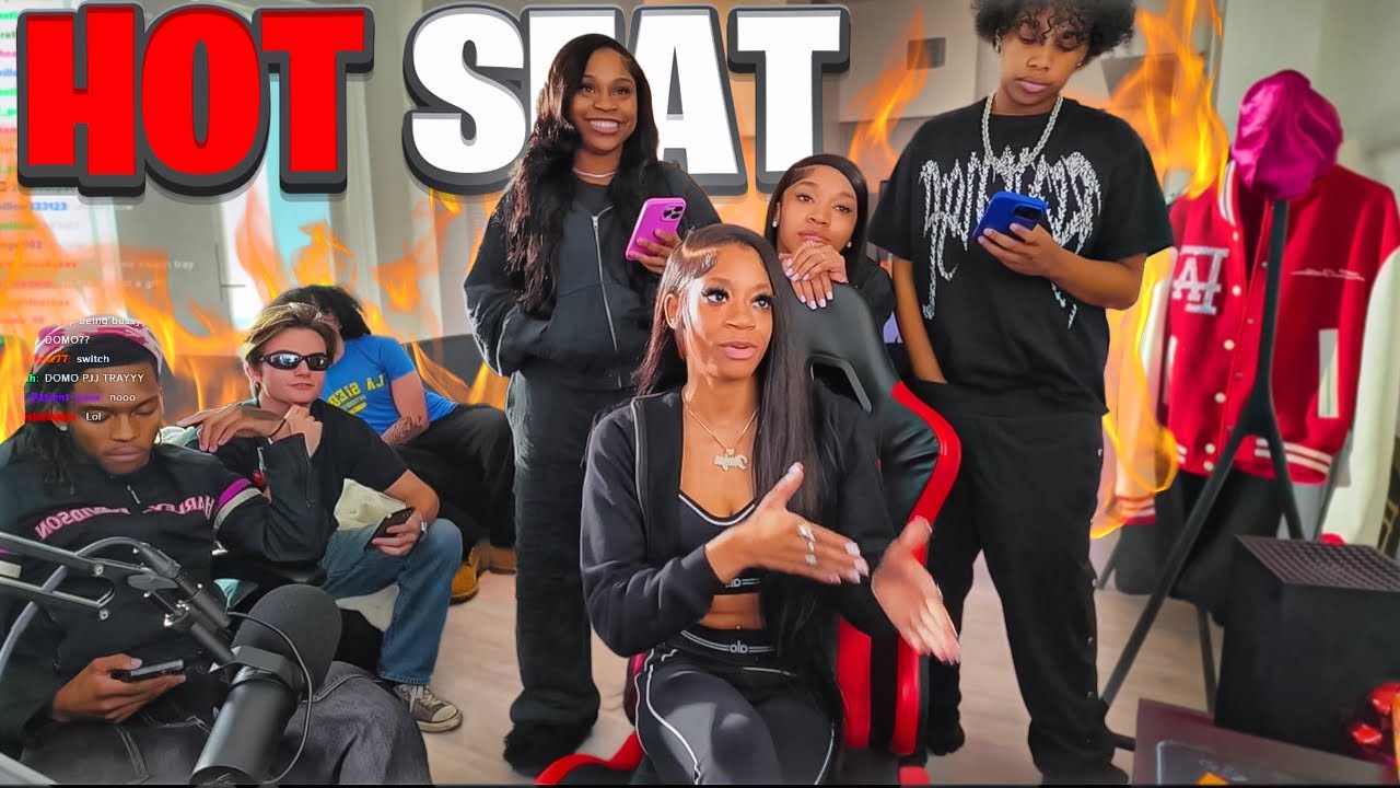 Miya, Mya Nicole, Pj & Friends Get Put In The Hotseat