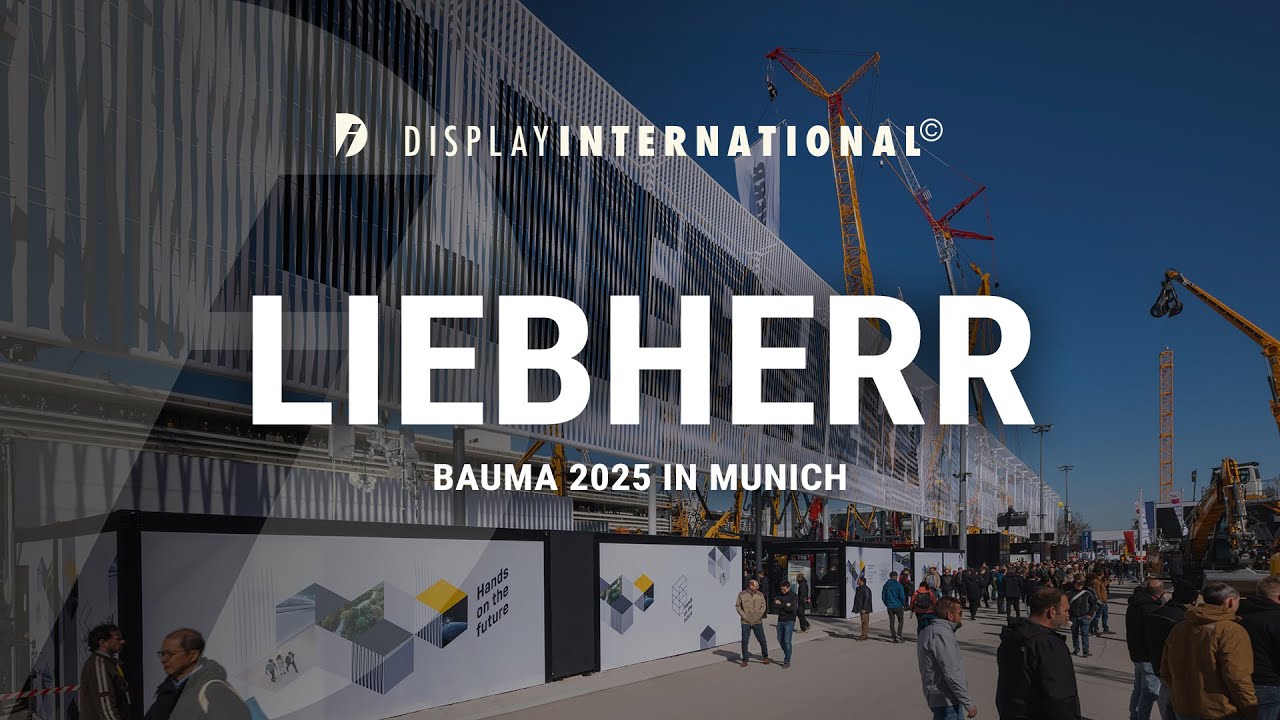 Exhibition Stand for Liebherr at BAUMA 2025