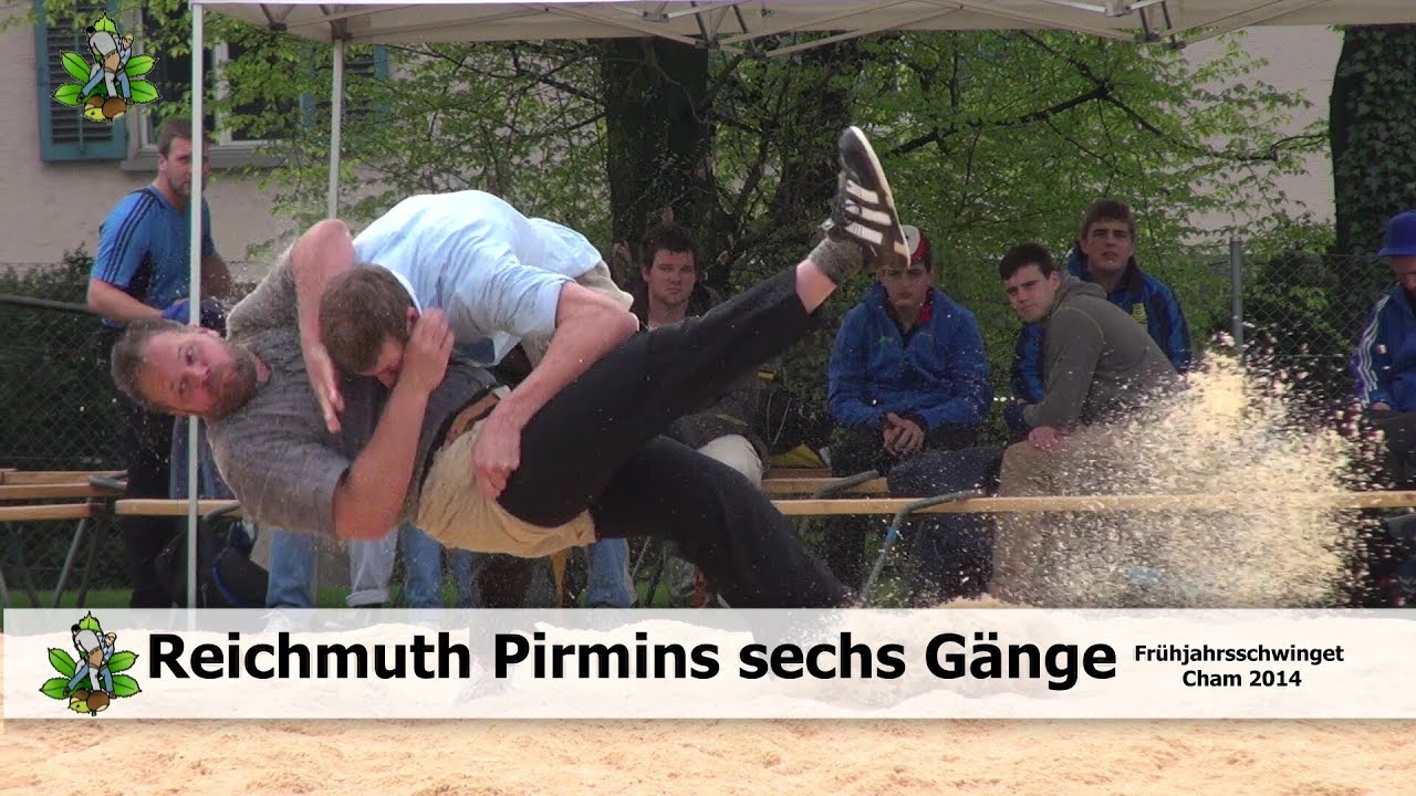 Reichmuth Pirmin am Frühjahrsschwinget Cham 2014